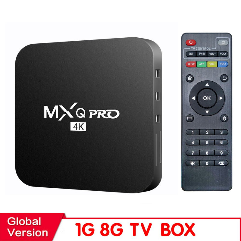 MXQ-PRO 4K HD Android 10.0 Smart TV Box 2.4/5G Dual-WIFI