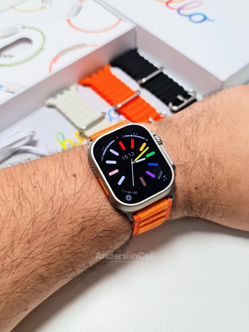 Hello Watch 3 Ultra - Tela AMOLED + 4GB