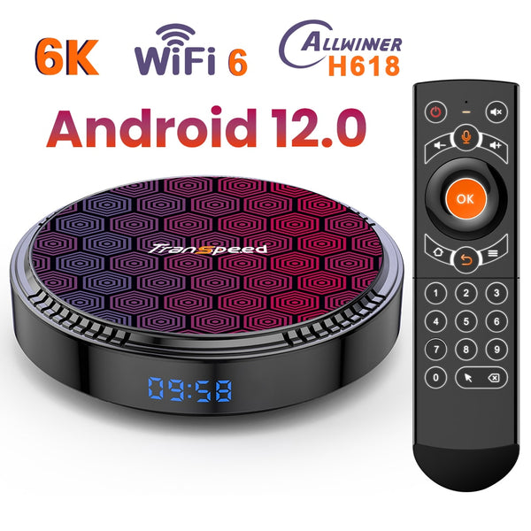 Top Box Android 12 [4K Quad Core Cortex A53]